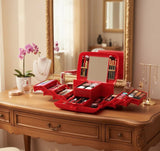 Classic Deluxe Portable Vanity Case Cosmetic Makeup Kit