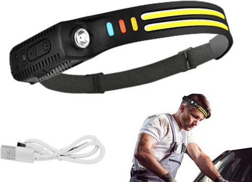 Multi-Function Induction Headlamp – Rechargeable LED Sensor Head Light