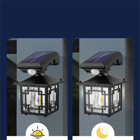 Outdoor Solar Sensor Light – Motion-Activated LED Security Lamp